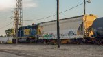 CSX GP38-2 in the yard